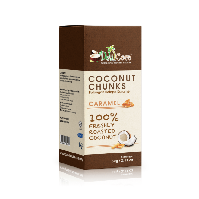 60G DC Coconut Chunk Caramel