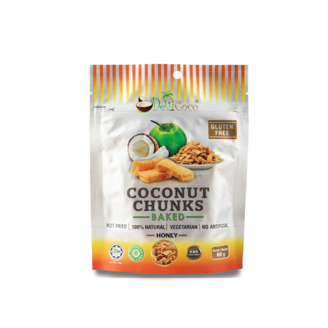 Delicoco Coconut Chunk Honey – 60 grams