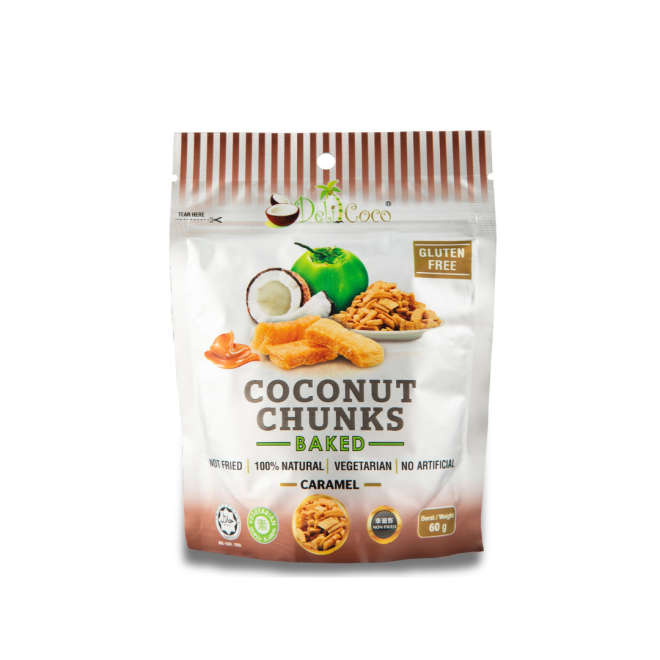 Delicoco Coconut Chunk Caramel – 60 grams